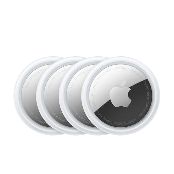 Трекер Apple AirTag белый 4 шт.