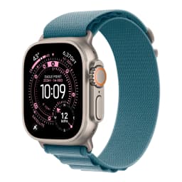 Apple Watch Ultra 3 (2025) Natural Case with Blue Alpine Loop(Голубой ремешок) - вид 1
