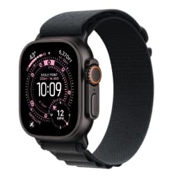 Apple Watch Ultra 3 (2025) Black Case with Black Alpine Loop(Черный ремешок) - вид 1