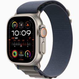 Apple Watch Ultra 2 (2024) Titanium Case with Blue Alpine loop(Синий ремешок) - вид 2