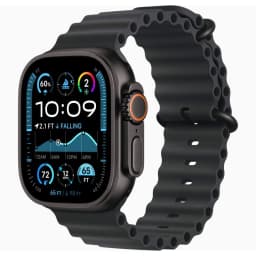 Apple Watch Ultra 2 (2024) Black Case with Black Ocean Band(Черный ремешок) - вид 2