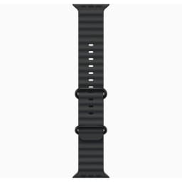 Apple Watch Ultra 2 (2024) Black Case with Black Ocean Band(Черный ремешок) - вид 3