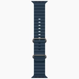 Apple Watch Ultra 2 (2024) Titanium Case with Blue Ocean Band(Синий ремешок) - вид 3