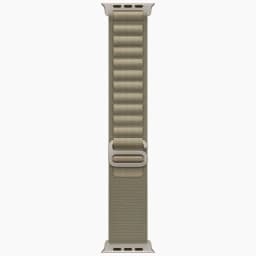 Apple Watch Ultra 2 (2024) Titanium Case with Olive Alpine loop(Зеленый ремешок) - вид 3
