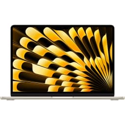 MacBook Air 13 (M4, 2025) 16/256GB, Starlight (Сияющая звезда) - вид 1